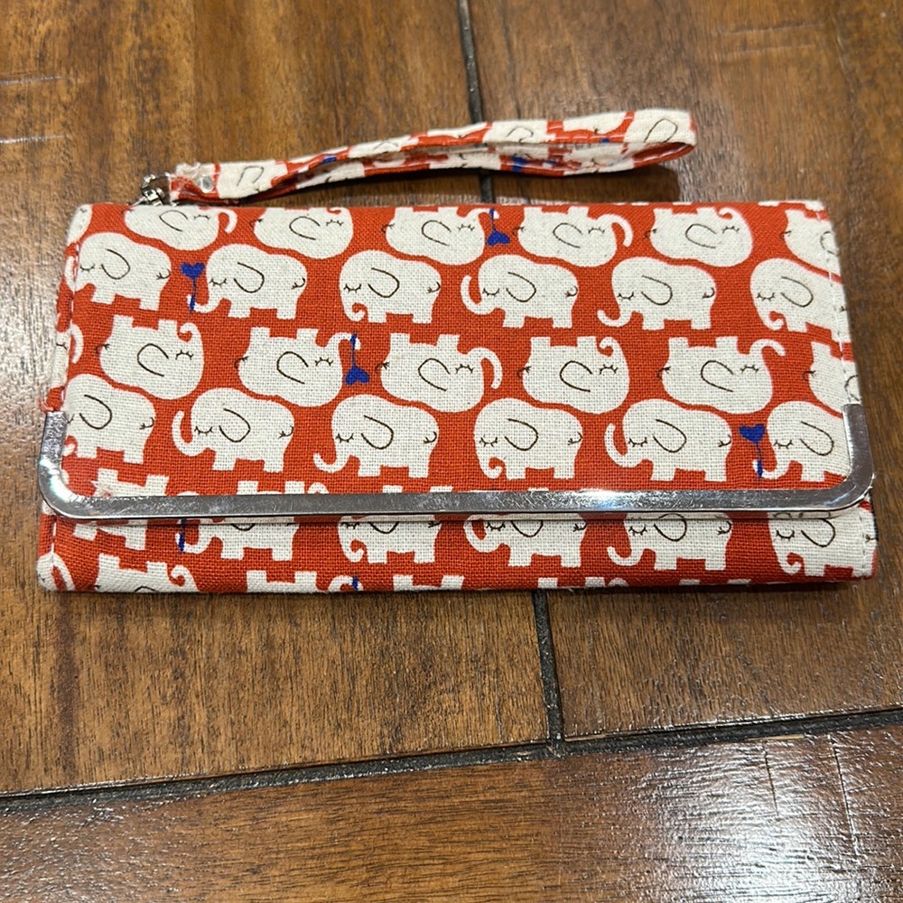 Charming Charlie Elephant wallet.